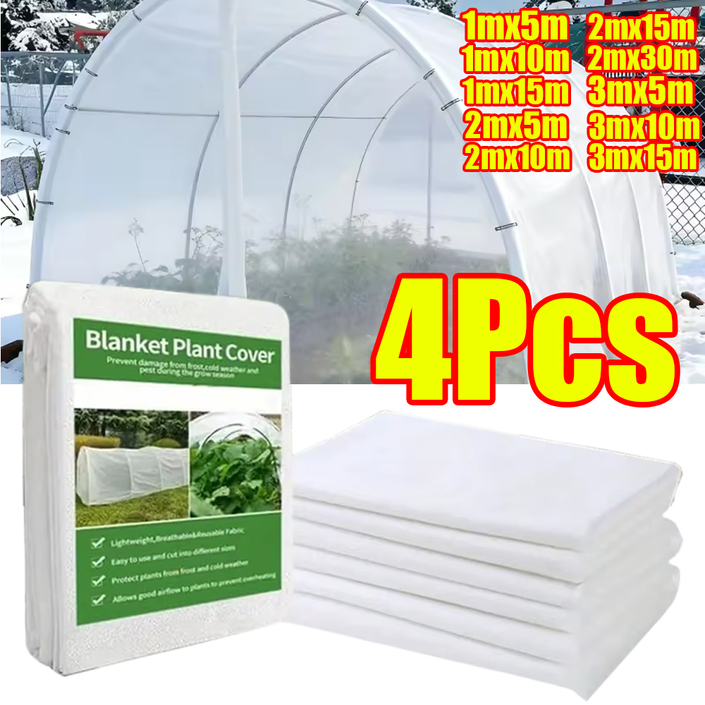 Greenhouse Plastic Film - 1-4 Piezas de Mallas Protectoras para