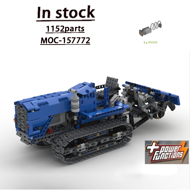 Farming Agriculture Model - MOC-157772 Tractor Agrícola Urbano de Bloques