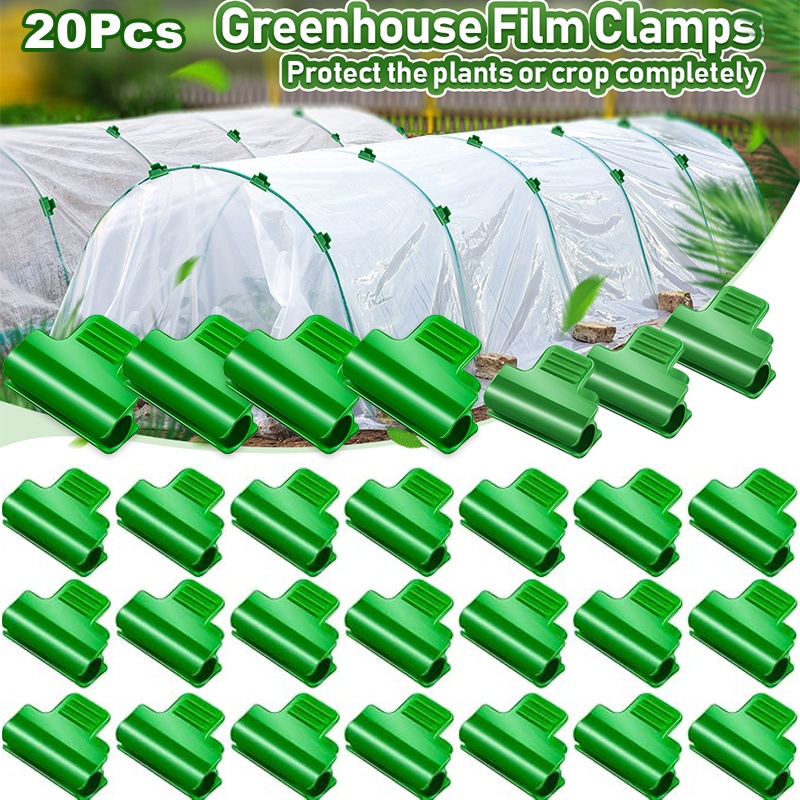 Greenhouse Plastic Film - Clip de laminación verde de 20