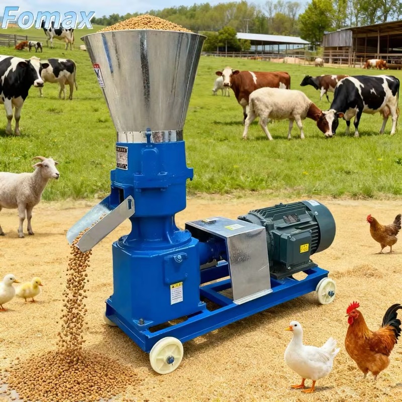 Wood Pellet Making Machine - Máquina Eléctrica de Alta Productividad para