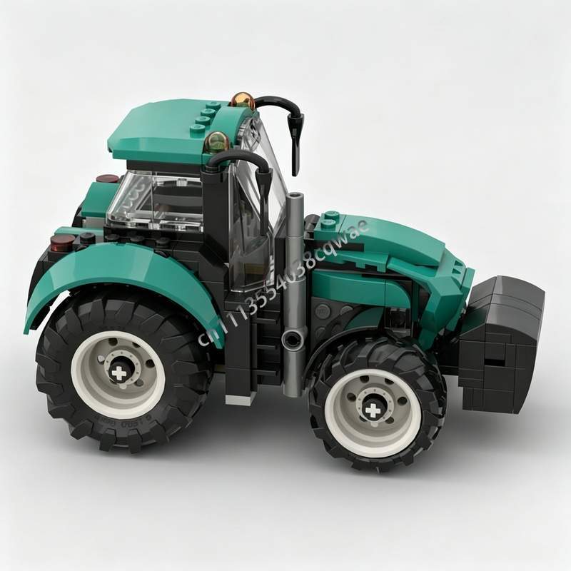 238 Piezas de Bloques de Const - Farming Agriculture Model reseña y precio