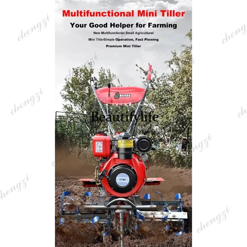 Mini cultivadora rotativa nuev - Farming Equipment For Agriculture reseña y precio