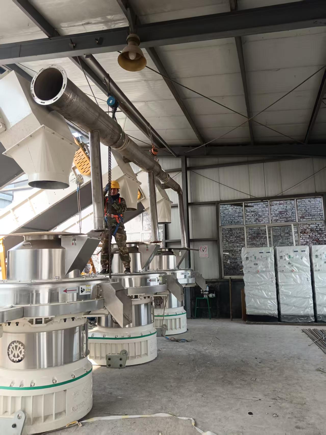 Línea de Producción de Pellets - Wood Pellet Making Machine reseña y precio