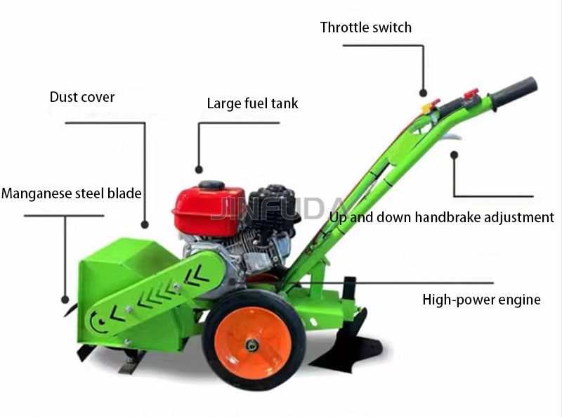 Máquina de Labranza Agrícola d - Soil Tilling Cultivator reseña y precio