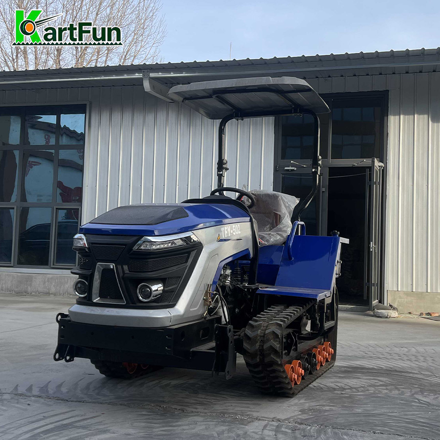 Tractor Agrícola de Orugas Mul - Agriculture Farming Work reseña y precio