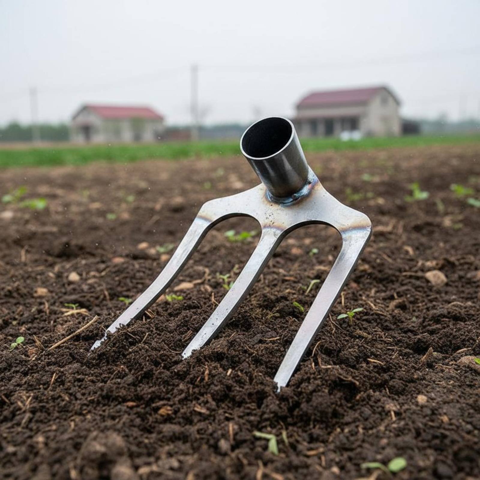 Cabezal de rastrillo de acero  - Soil Tilling Cultivator reseña y precio