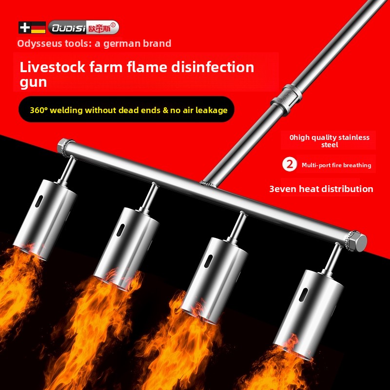 Pistola de llama multicabezal  - Farming Tools For Agriculture reseña y precio