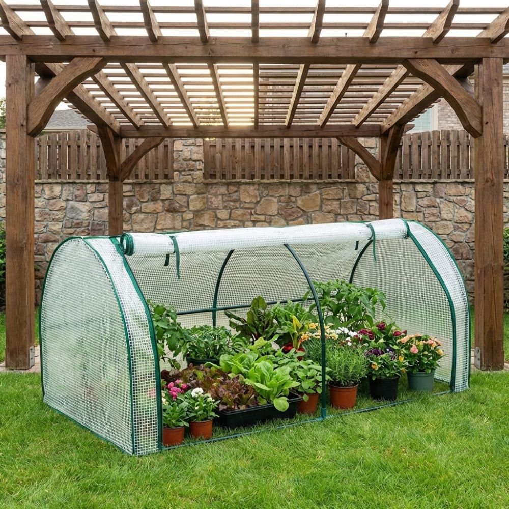 Mini Invernadero Transparente  - Greenhouse Plastic Film reseña y precio