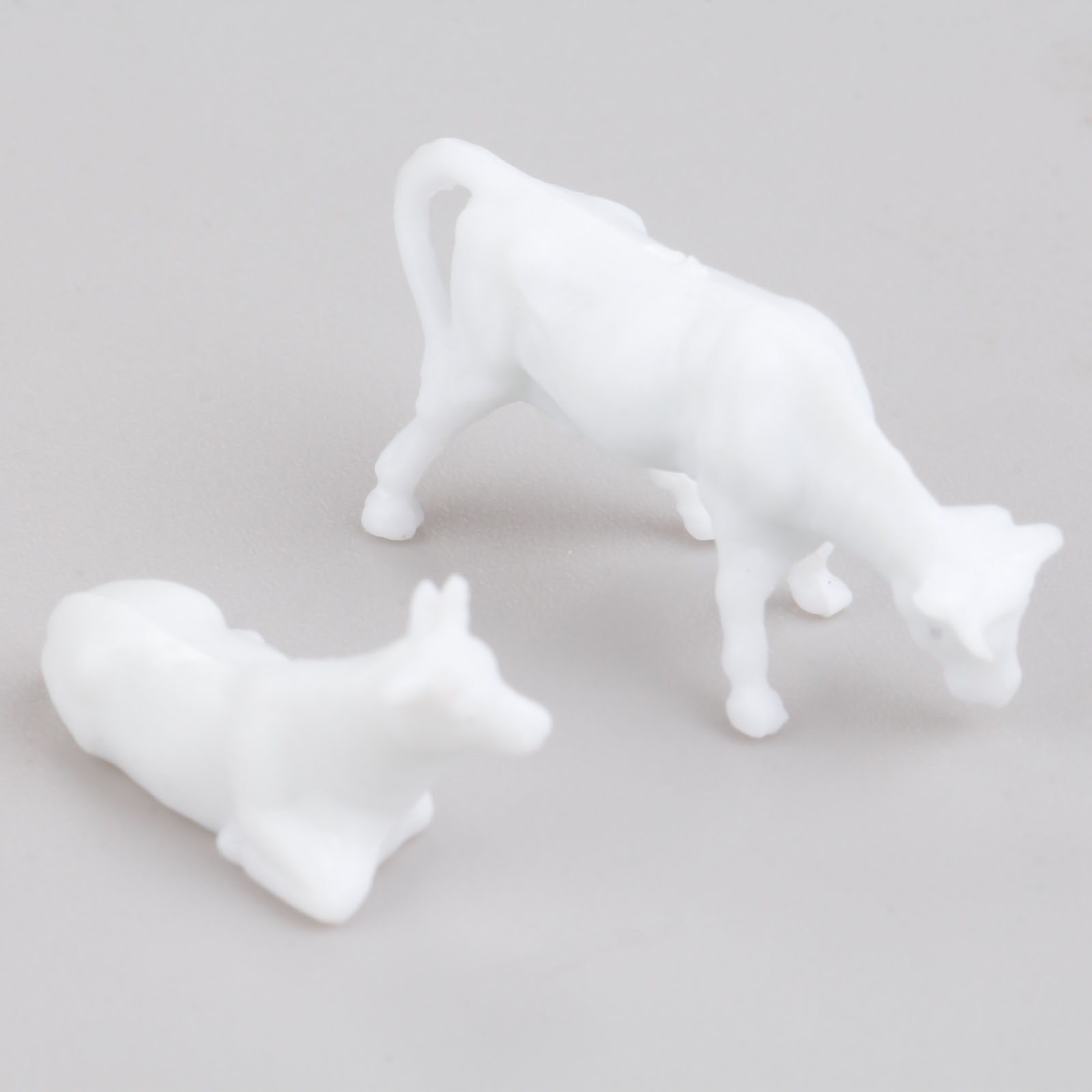 100 Uds modelo blanco vacas es - Farming Agriculture Model reseña y precio