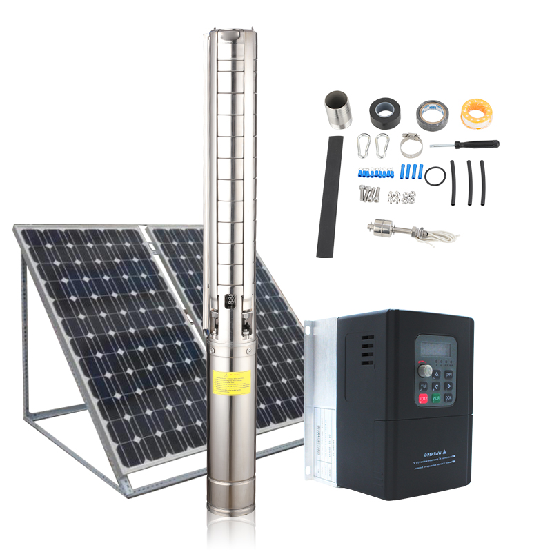 Bomba de Agua Solar Sumergible - Agriculture Farming System reseña y precio