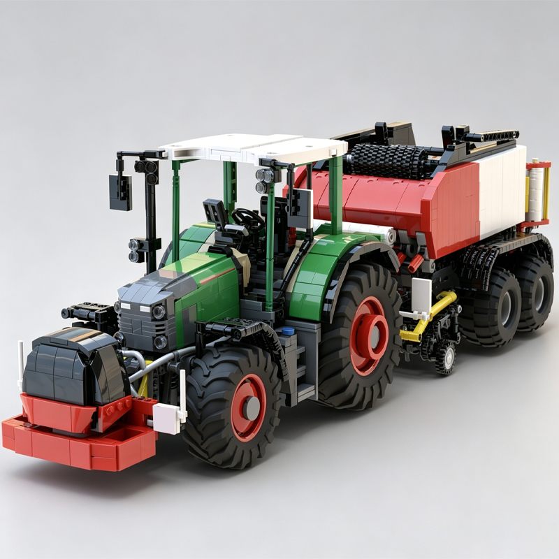 Nuevo Tractor Agrícola Verde c - Farming Agriculture Model reseña y precio