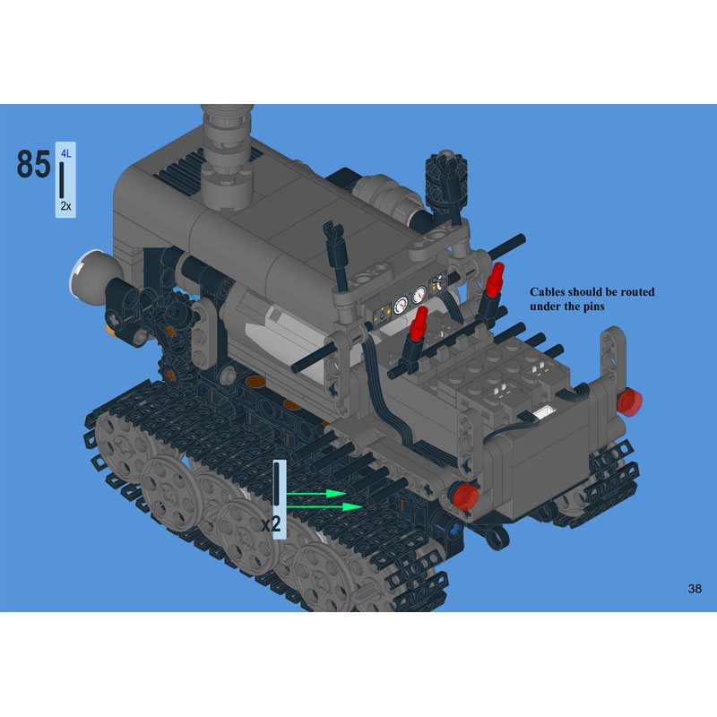 MOC-244038 Bloques de Construc - Farming Agriculture Model reseña y precio